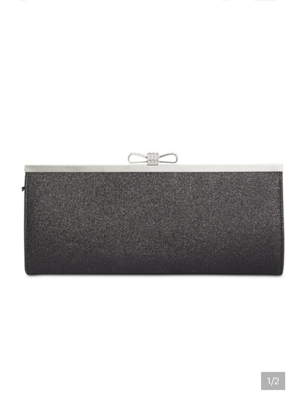 INC CAROLYN GLITTER CLUTCH NWT